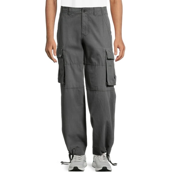 No Boundaries All Gender Wide Leg Cargo Pants, Men's Sizes 28-42