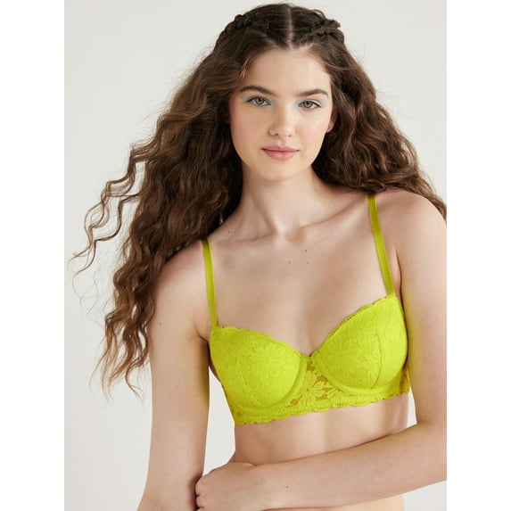 No Boundaries All Over Lace Balconette Bra with Sugarcup™, Sizes 34B-40DD