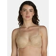 thumbnail image 1 of No Boundaries Women's All Over Lace Push Up Bra with Sugarcup, Sizes 34A-40DD, 1 of 4