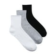 thumbnail image 1 of No Boundaries Ankle Socks, 3-Pack, Women's, Size 4-10, 1 of 5
