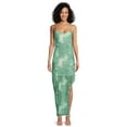 thumbnail image 1 of No Boundaries Asymmetrical Maxi Dress, Women's and Women's Plus, 1 of 5