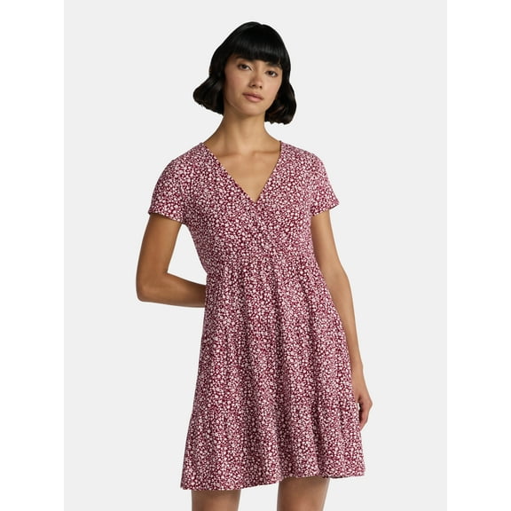 No Boundaries Babydoll Mini Dress, Women's