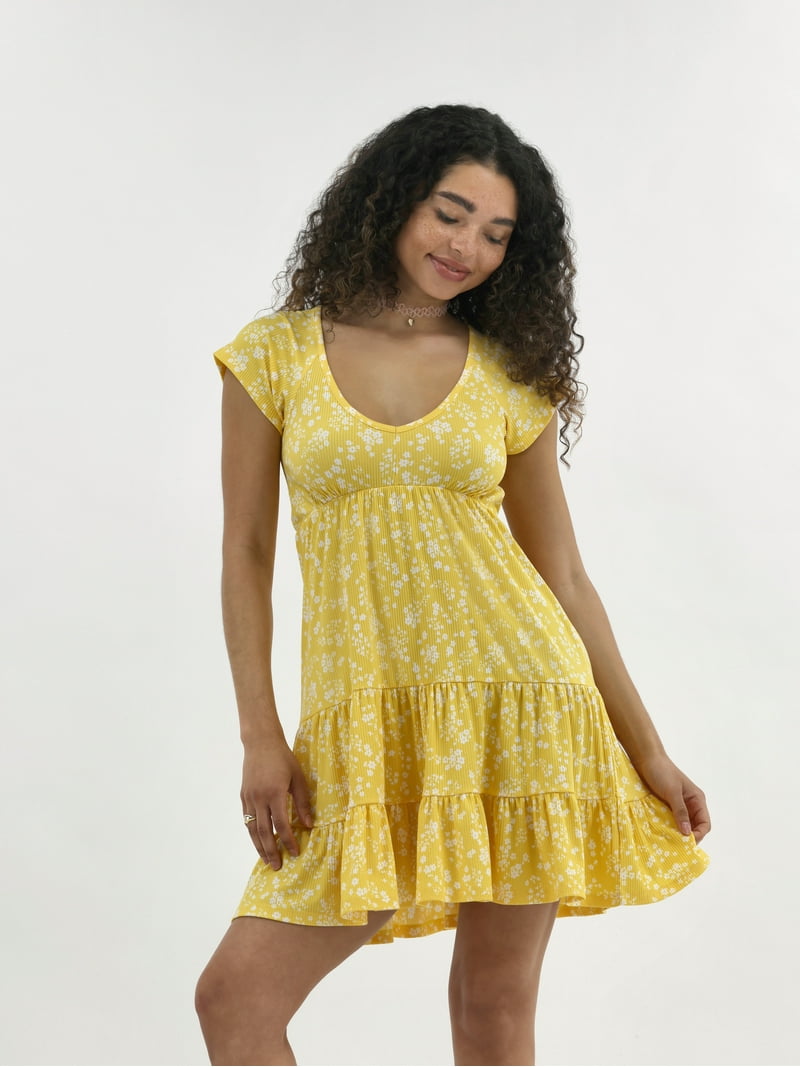 ワンピース overdue flair 25ss BABYDOLL MINI DRESS Amazon.com: Smocked Babydoll Dress for Women Square Neck