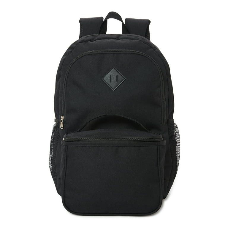 No boundaries top square nylon backpack