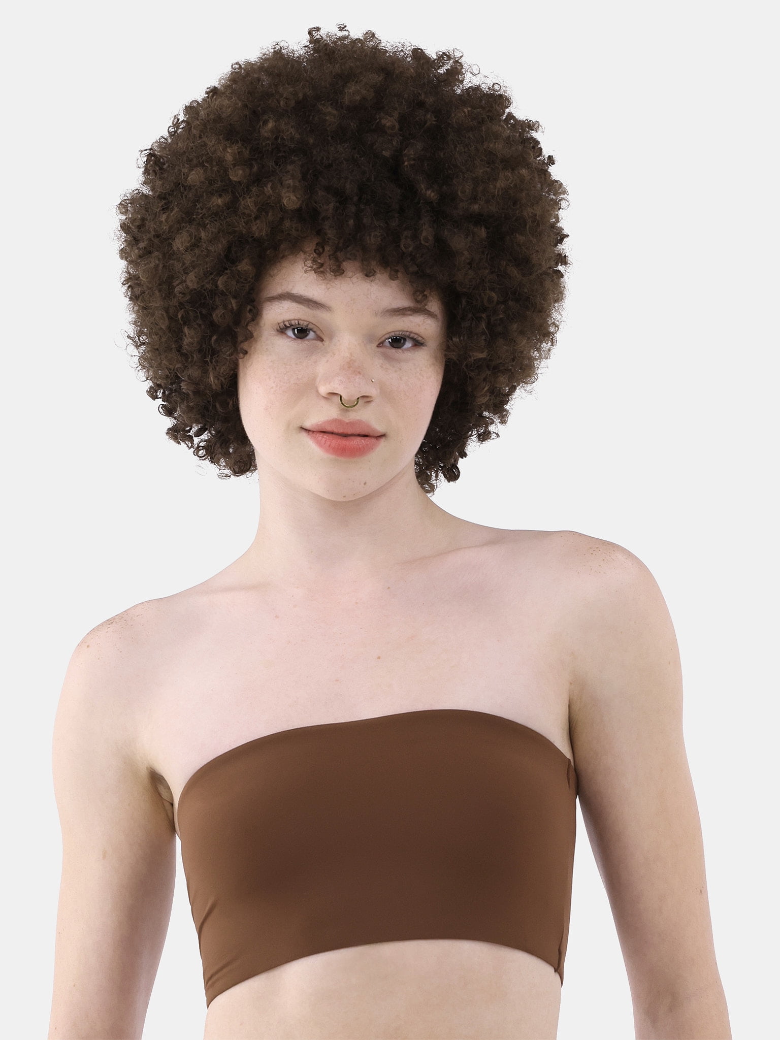 No Boundaries Women's Fit Stretch Bandeau Bra, Sizes XS-3XL