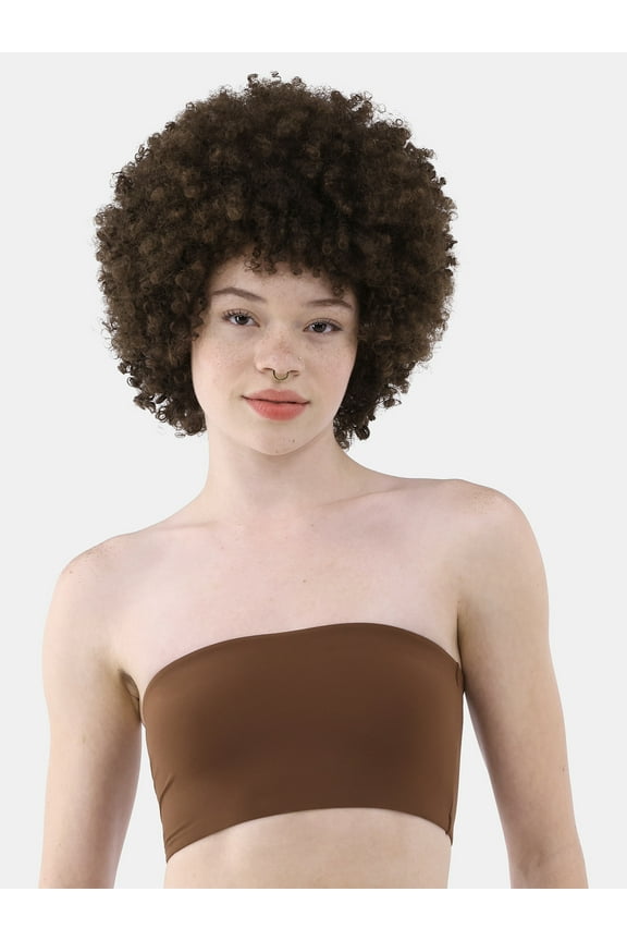 Women's Fit Stretch Bandeau Bra, Sizes XS-3XL