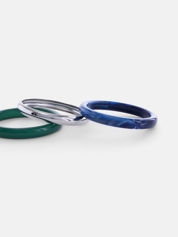 Bangle Bracelet Set, 3-Piece, Women's
