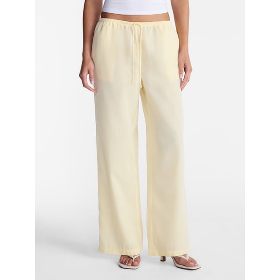 No Boundaries Drawstring Beach Pant, Women's and Women's Plus
