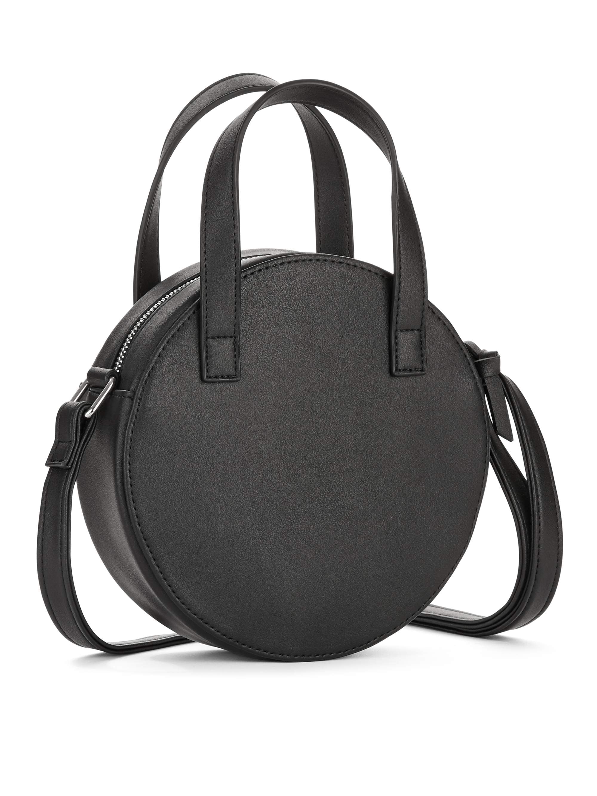 Black circle crossbody bag sales