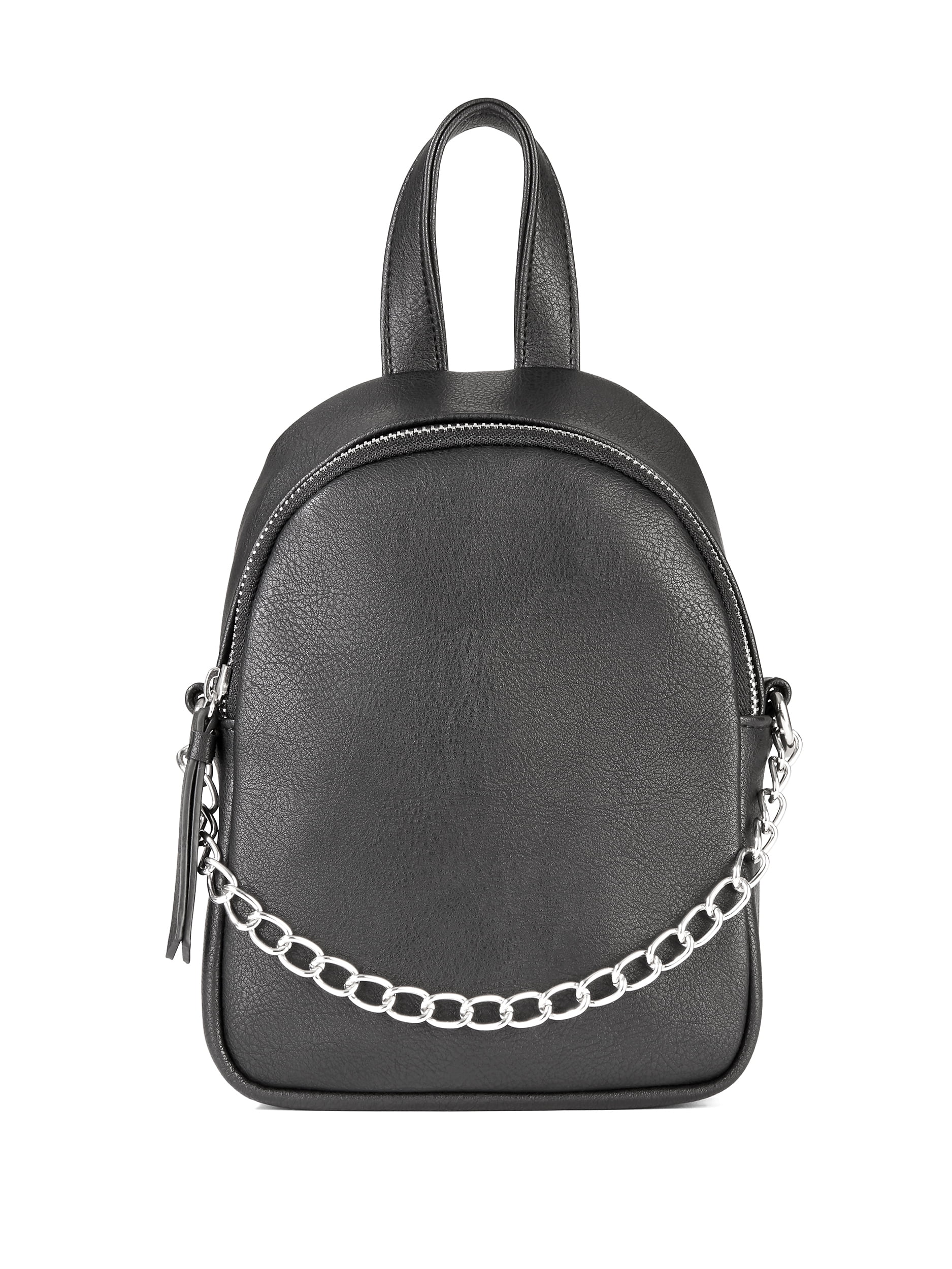 Micro leather shop backpack