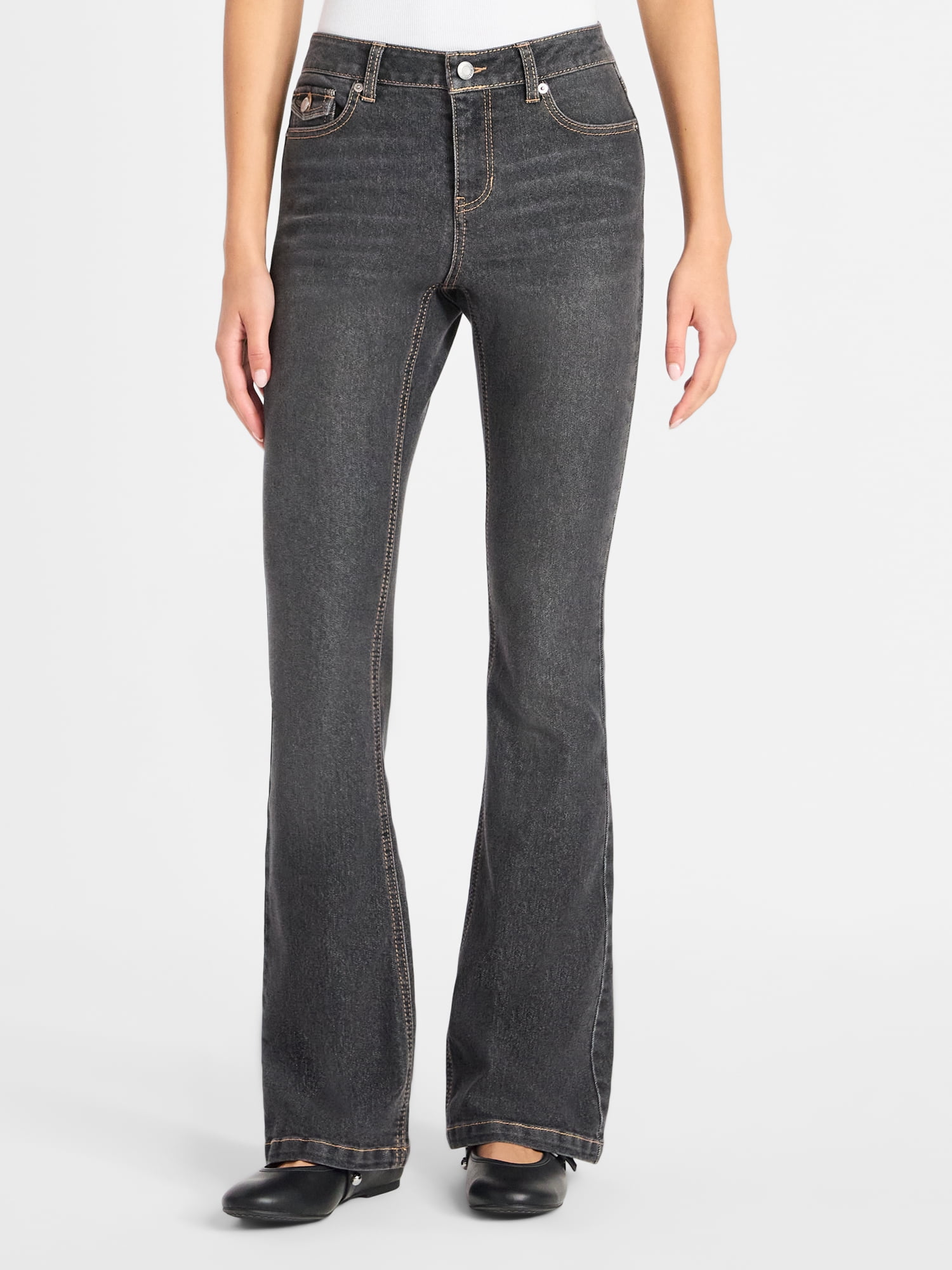 No Boundaries Stretch Denim Bootcut Jeans, 34" Inseam, Women's Sizes 00-20