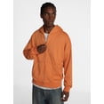 thumbnail image 1 of No Boundaries Boxy Oversized Fit Fleece Zip Hoodie Sweatshirt with Long Sleeves, Men's XS-4XLT, 1 of 6