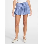 Bubble Hem Knit Skort, Women's XXS-XXL