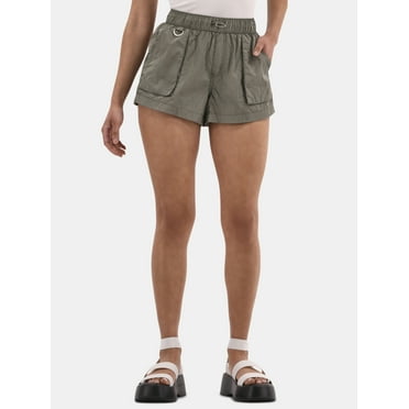 No Boundaries Bungee Shorts, 2.5" Inseam, Women's and Women's Plus