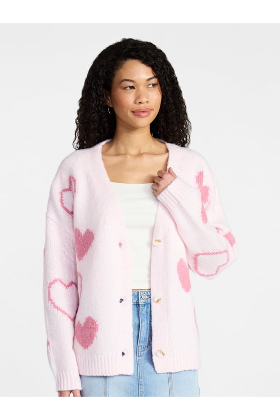 Button-Front Cardigan, Women's XXS-XXL