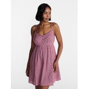 Button Front Mini Dress, Women's XXS-XXL
