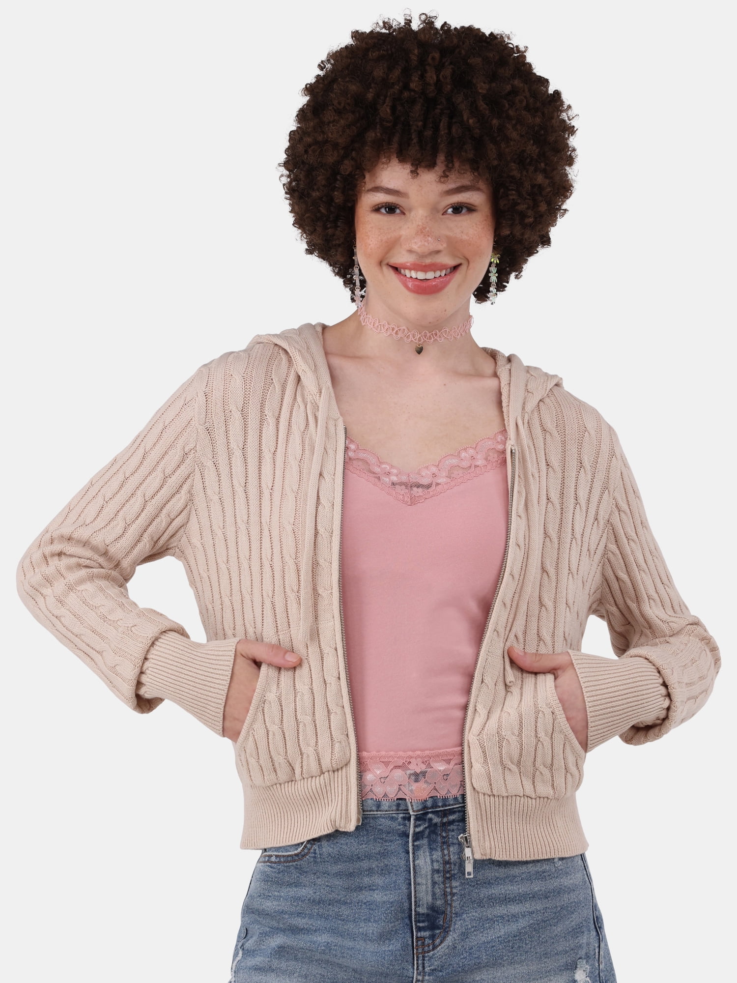トップス MURRAL  cover zipped knit cardigan MURRAL Snow cover zipper knit cardigan | KOKO