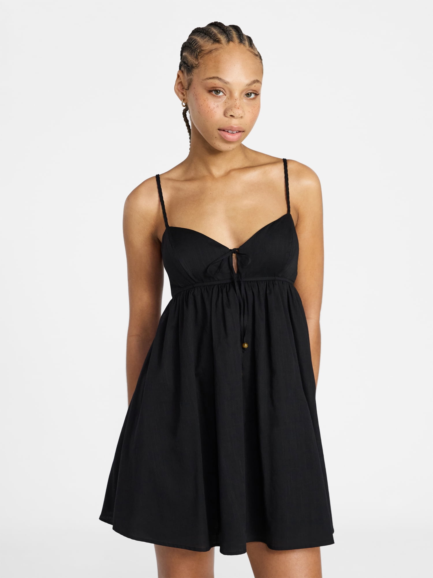 No Boundaries Cami A Line Dress, Women's XXS-XXL
