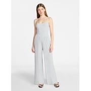 No Boundaries Sleeveless Cami Jumpsuit, Women's XXS-XXL