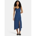 thumbnail image 1 of No Boundaries Cami Maxi Dress with Cowl Neck, Women's, 1 of 4