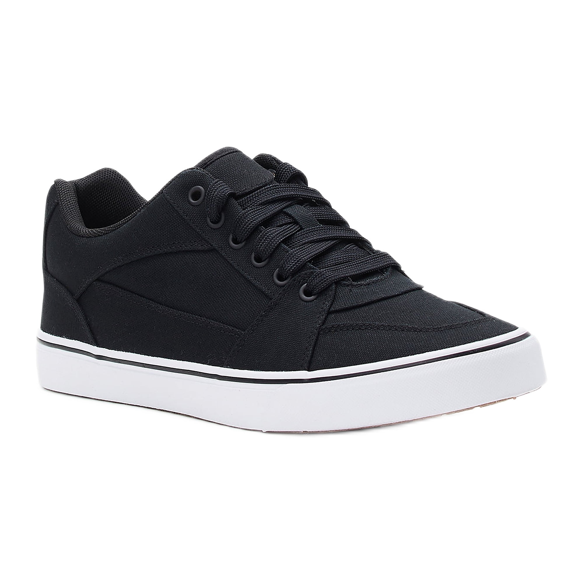 No Boundaries Men's Canvas Skate 2.0 Low Top Sneakers