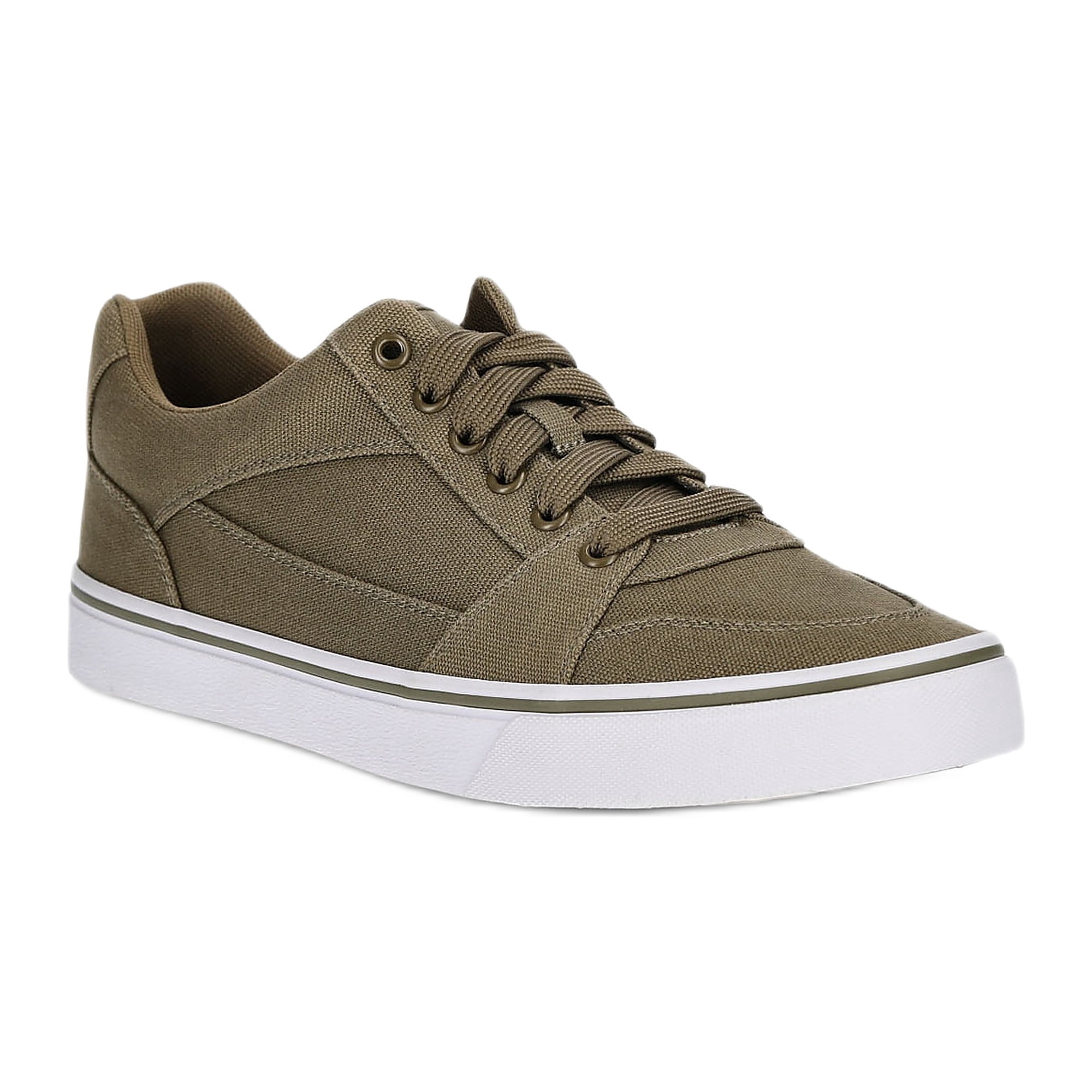 No Boundaries Men's Canvas Skate 2.0 Low Top Sneakers