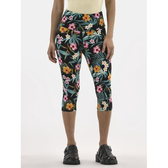 No Boundaries Capri Leggings, Women's