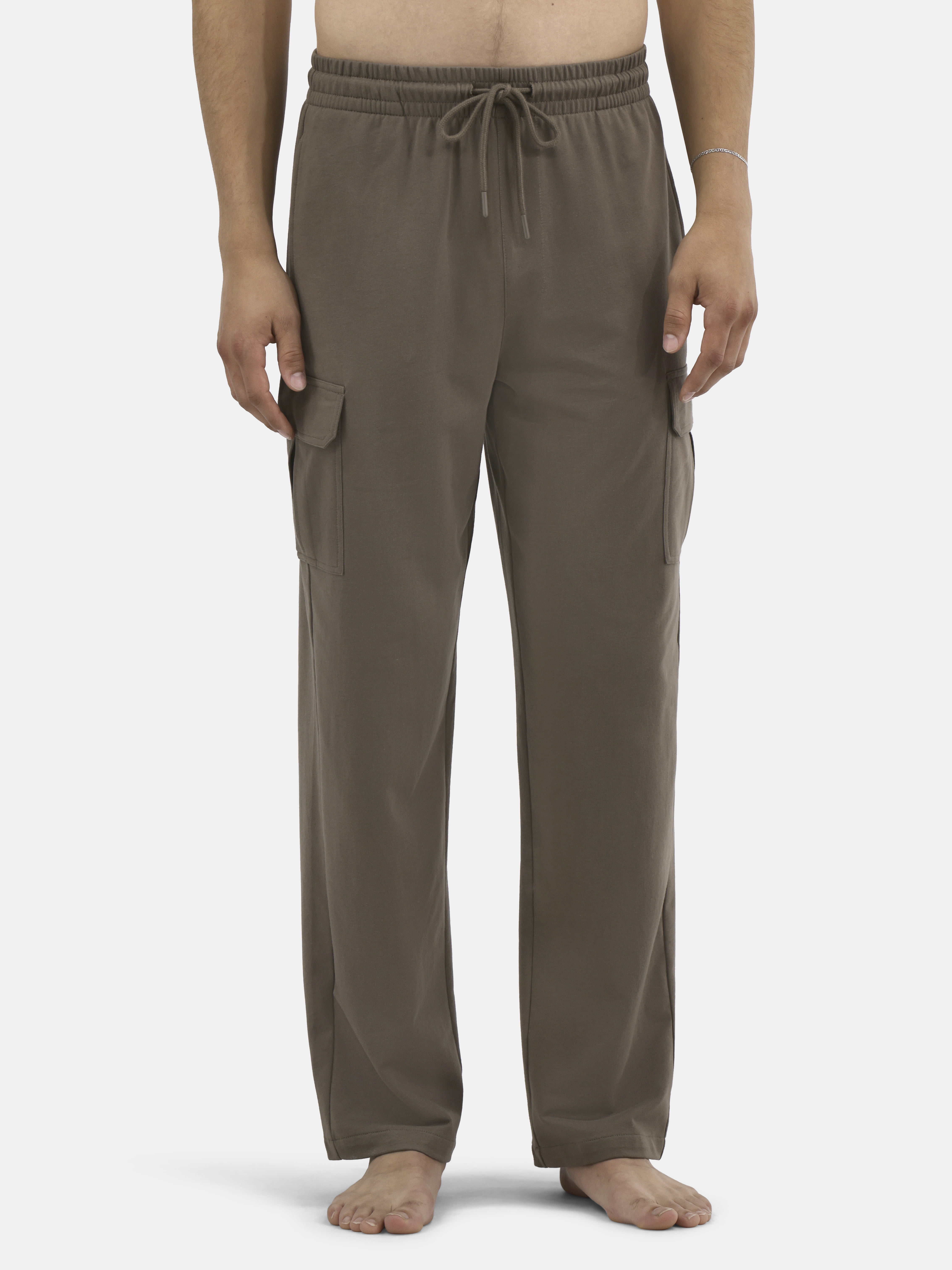 No Boundaries Cargo Lounge Pants, Men's and Big Men's - Walmart.com