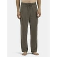thumbnail image 1 of No Boundaries Cargo Lounge Pants, Men's and Big Men's, 1 of 5
