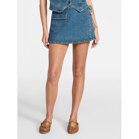 No Boundaries Cargo Mini Skort, Women's XXS-XXL