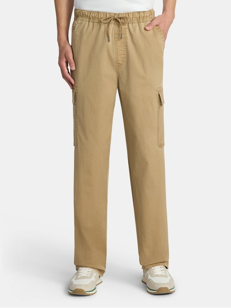 No Boundaries Men's & Big Men's Cargo Pants, Sizes XS-5XL