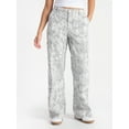 thumbnail image 1 of No Boundaries Wide Leg Cargo Pants, 31.5'' Inseam, Women's and Women's Plus Sizes XXS-4X, 1 of 6