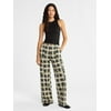Actual Color: Boho Plaid, Clothing Size: M, and Pant Leg Length: Full