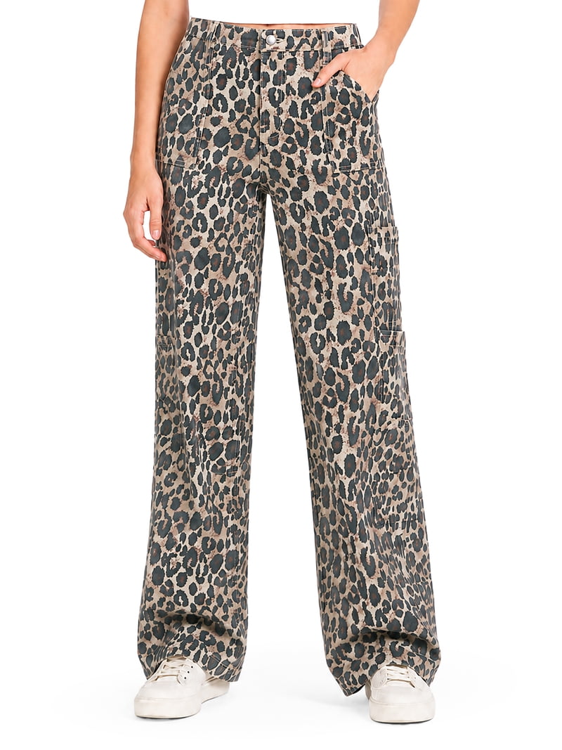 No Boundaries Wide Leg Cargo Pants, 31.5