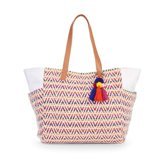 No Boundaries Caroline Woven Tote