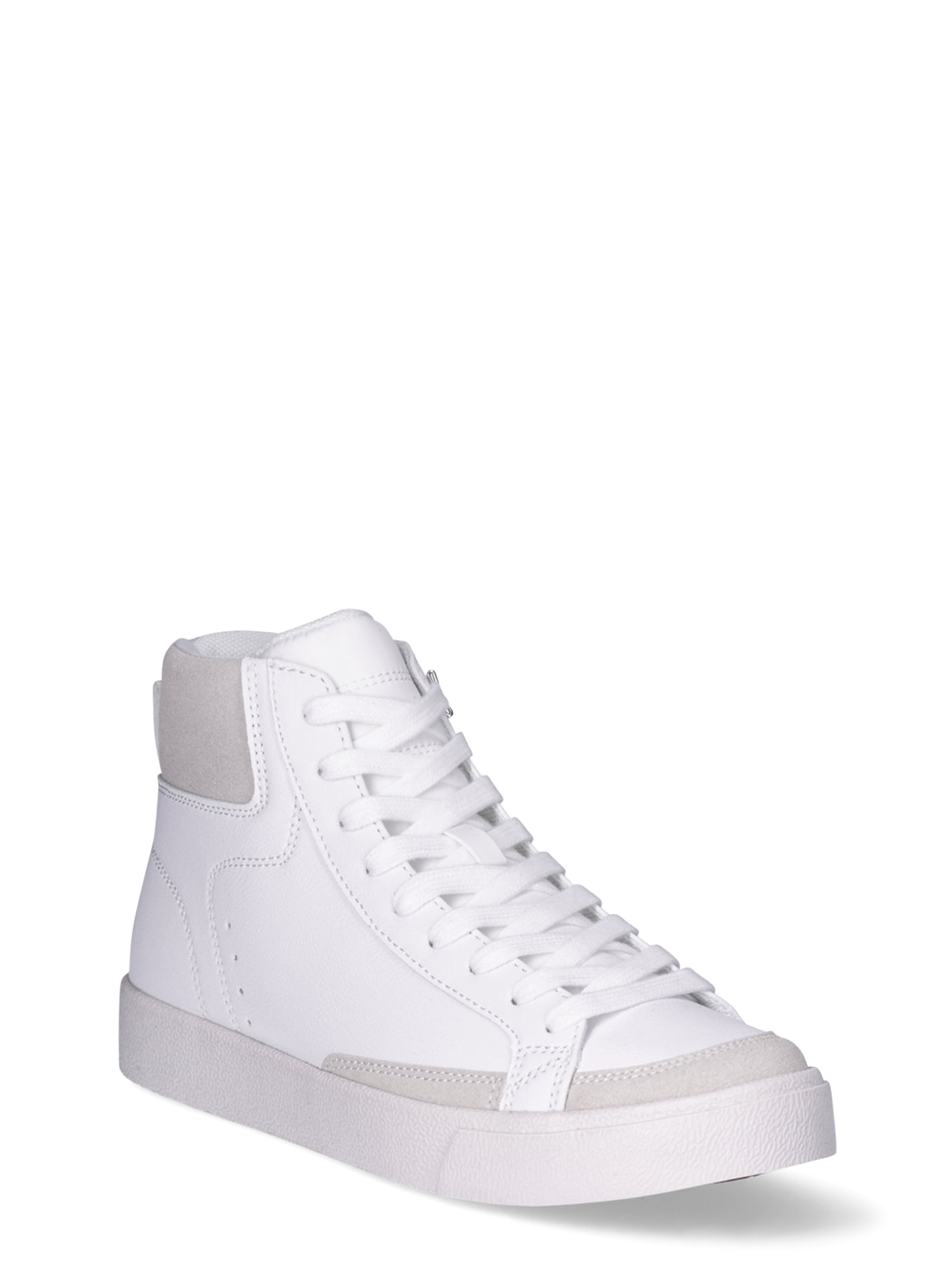 No Boundaries Casual High Top Sneakers, Sizes 6-12, Women's