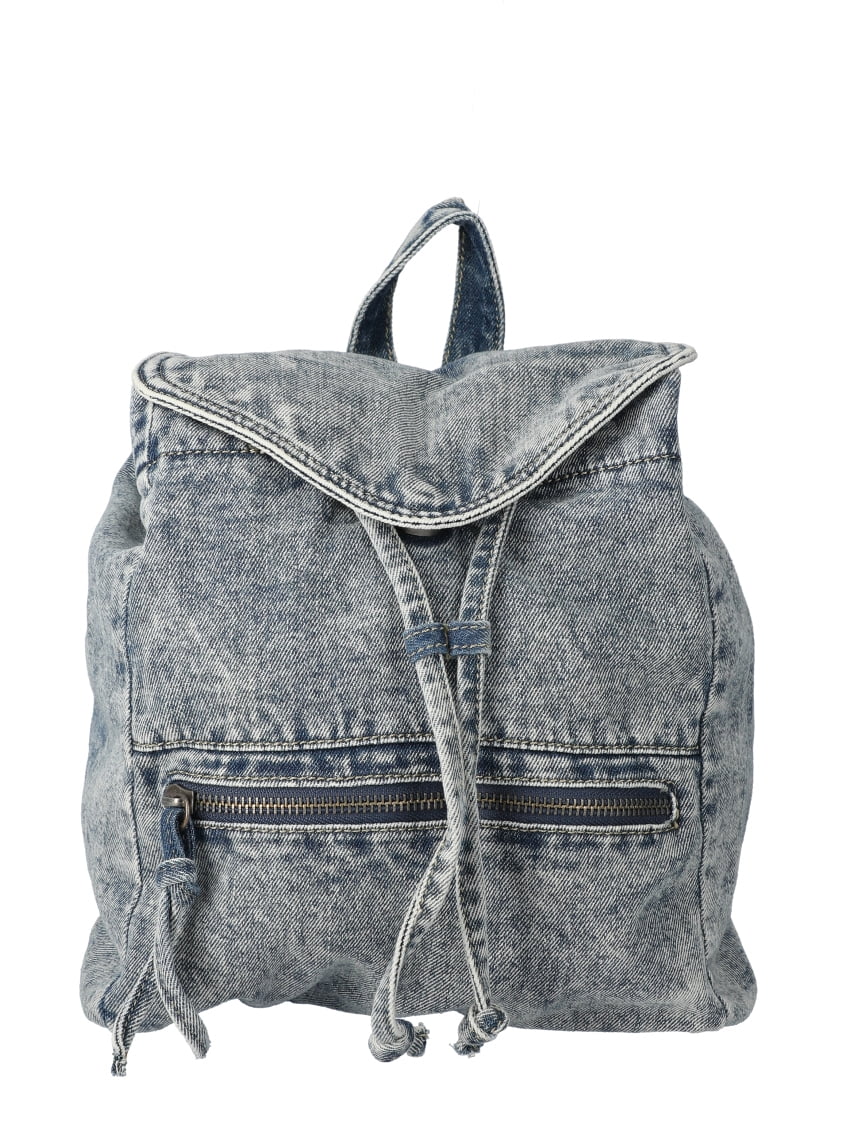 No Boundaries Casual Mini Backpack, Blue Denim, Women's - Walmart.com