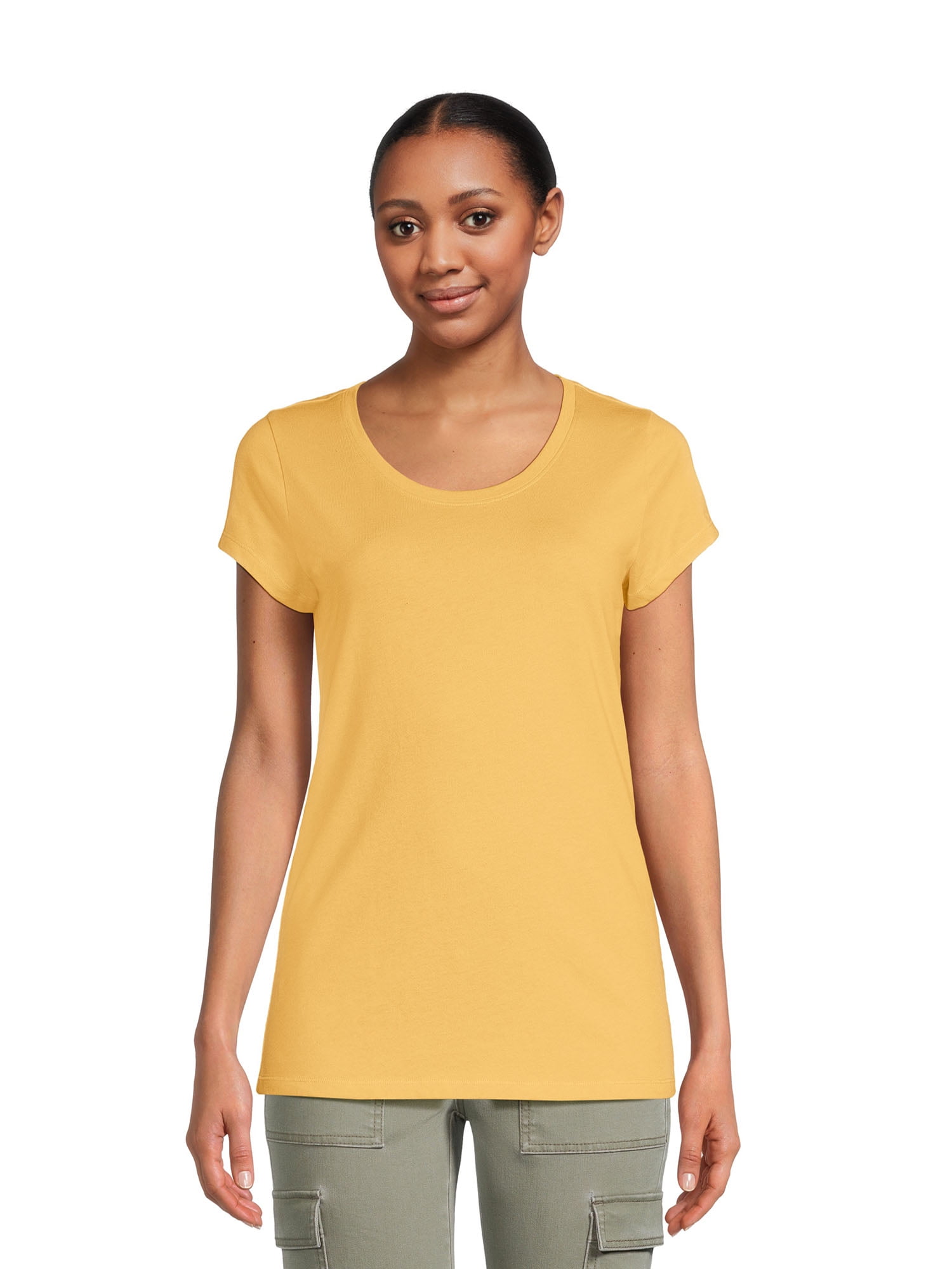 No Boundaries Casual Short Sleeve Scoop Neck T-Shirt (Girl's)
