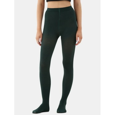 No Boundaries Checkered Tights, Women's and Women's Plus