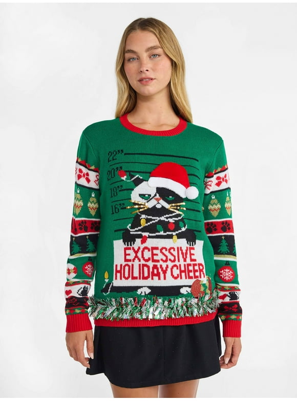 Christmas Sweater, Lightweight, Women's