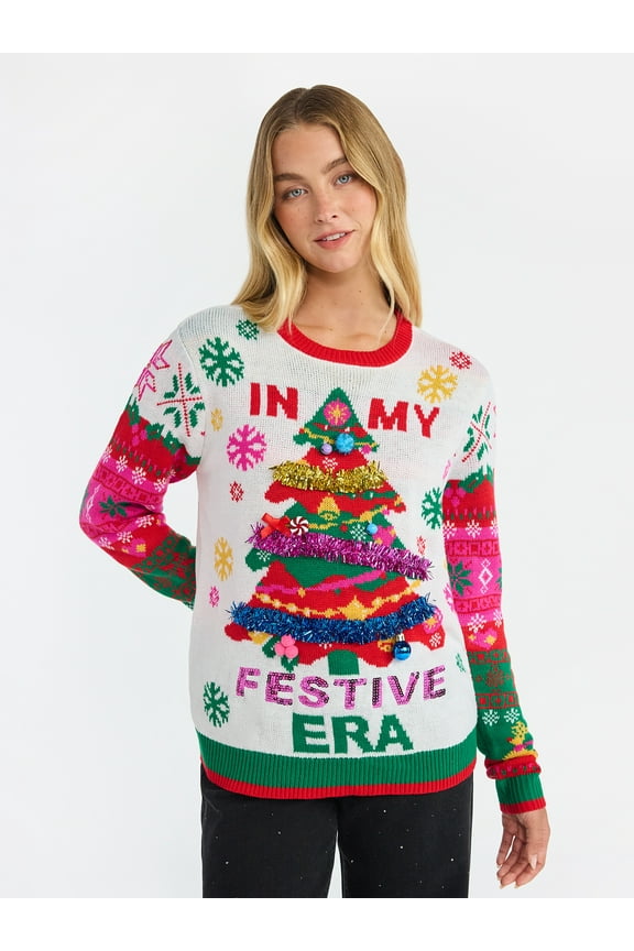 Christmas Sweater, Lightweight, Women's