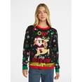 thumbnail image 1 of No Boundaries Christmas Sweater, Lightweight, Women's, 1 of 5