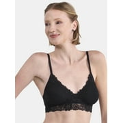 NO BOUNDARIES Contour Floral Lace Bralette, Women’s and Women’s Plus, Sizes S-XXXL