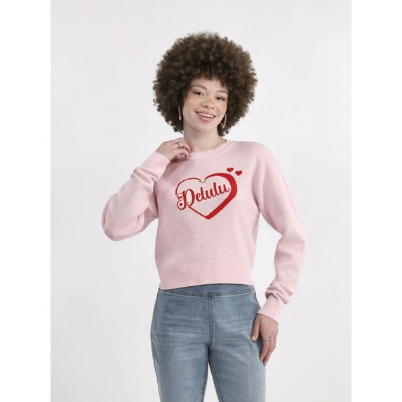 No Boundaries Conversational Pullover, Midweight, Women's Plus