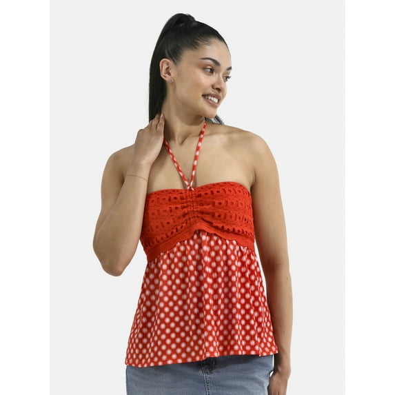 No Boundaries Convertible Halter Top, Women's