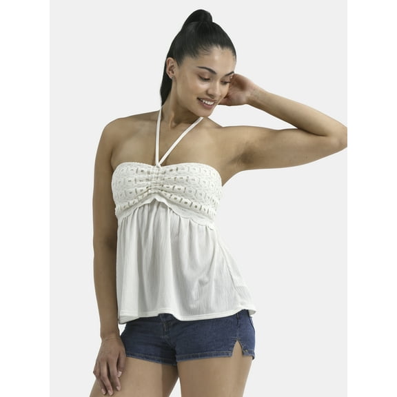 No Boundaries Convertible Halter Top, Women's