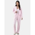 thumbnail image 1 of No Boundaries Corduroy Velour Set, 2-Piece, Women’s, 1 of 4