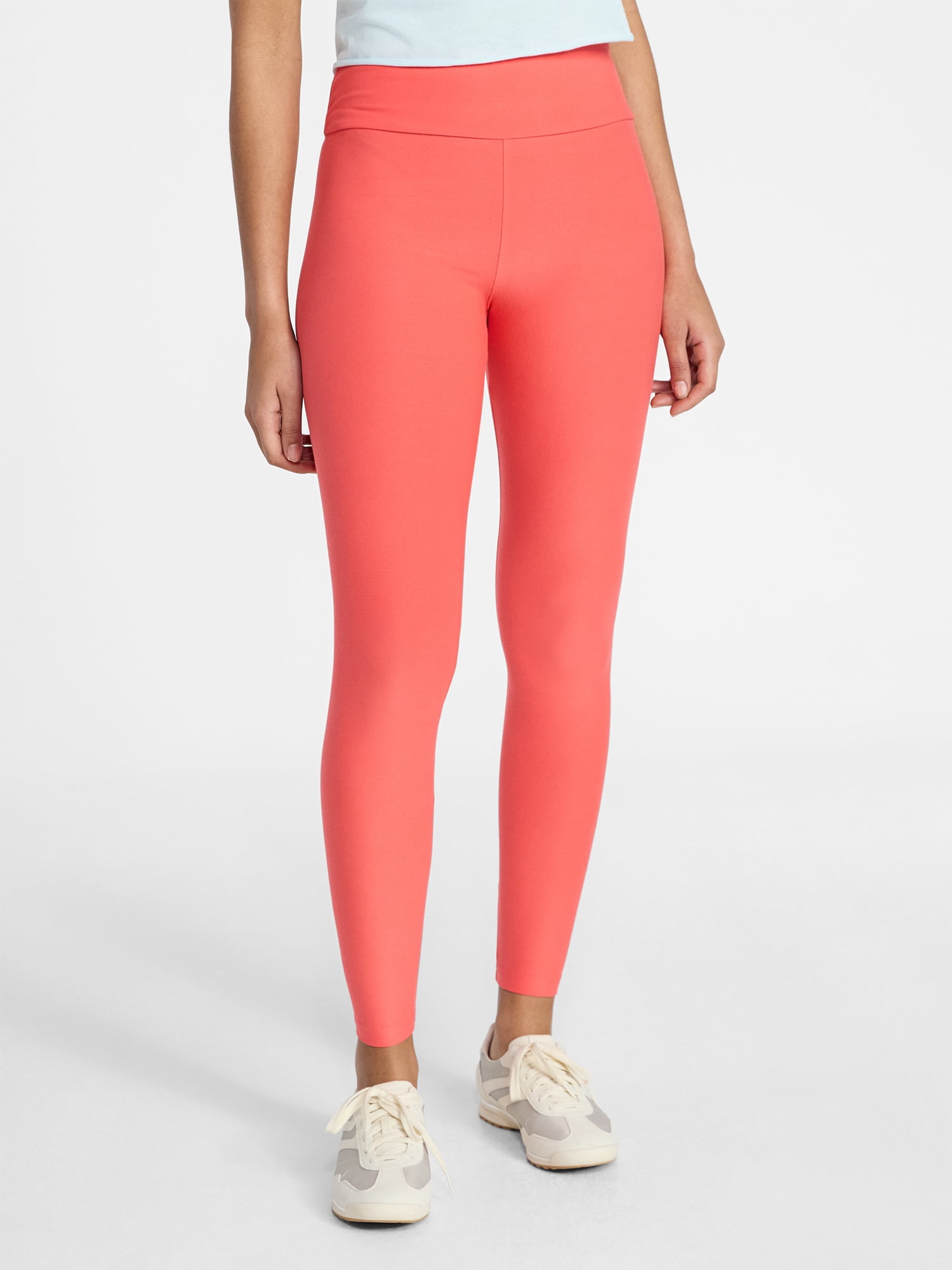 No Boundaries Super Soft Core Ankle Leggings, 27.5'' Inseam