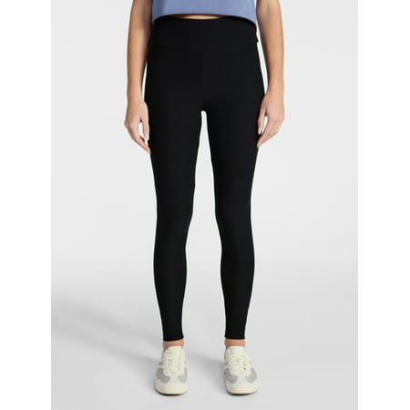No Boundaries Super Soft Core Ankle Leggings, 27.5'' Inseam, Women's and Women's Plus XXS-4X