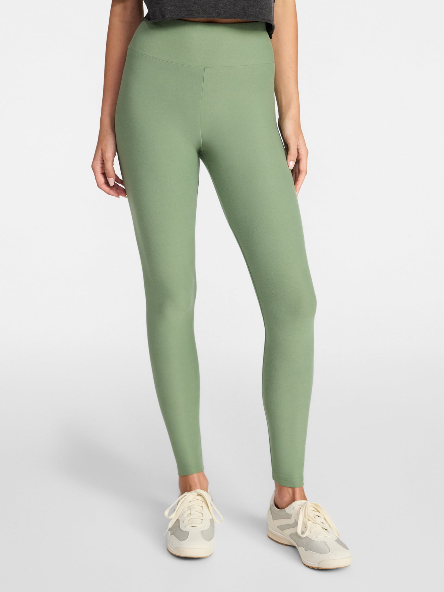 No Boundaries Super Soft Core Ankle Leggings, 27.5'' Inseam, Women's and Women's Plus XXS-4X